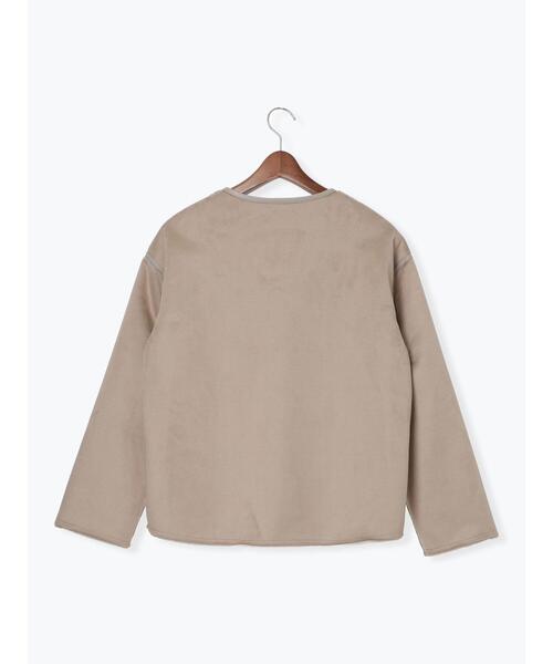 Te chichi（テチチ）の「リバーシブルファームートンブルゾン（ブルゾン・レディース・ベージュ/モカ・F）」の20枚目の写真