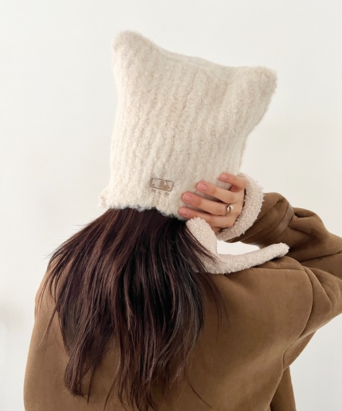 セール】【日本未発売/WEB限定】MLB KOREA(エムエルビーコリア)/猫耳