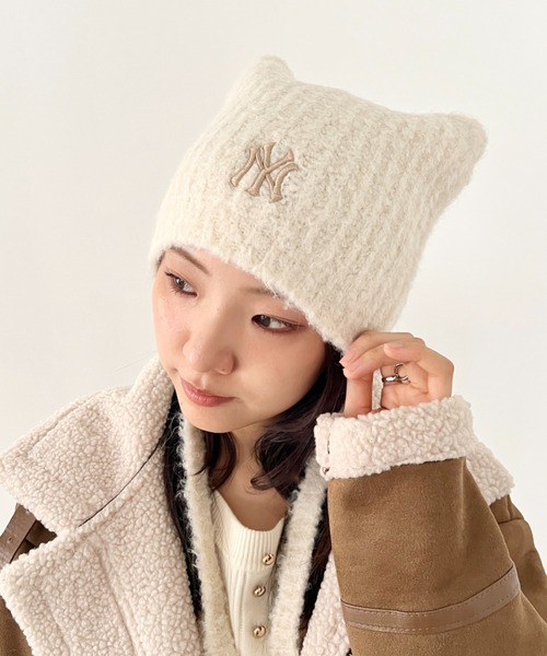 セール】【日本未発売/WEB限定】MLB KOREA(エムエルビーコリア)/猫耳