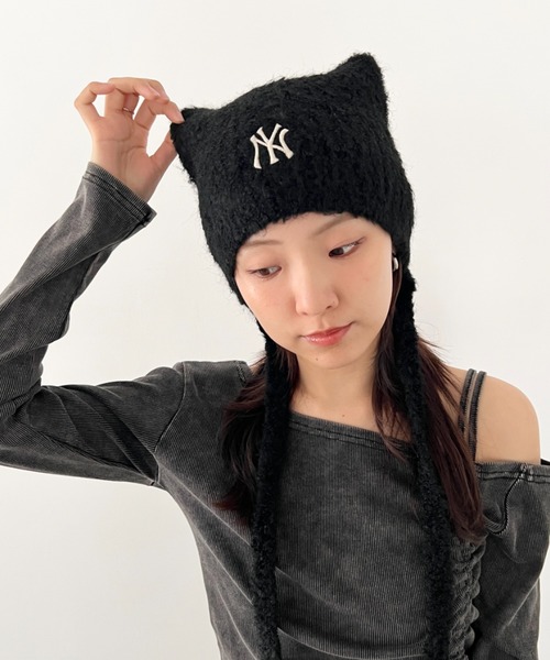 セール】【日本未発売/WEB限定】MLB KOREA(エムエルビーコリア)/猫耳