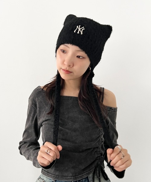セール】【日本未発売/WEB限定】MLB KOREA(エムエルビーコリア)/猫耳