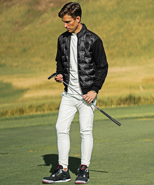 23区ゴルフMニットブルゾン　ジャンパー 23区GOLF 【PREMIUM SALE 50%OFF】【春のゴルフ応援企画】【The Play