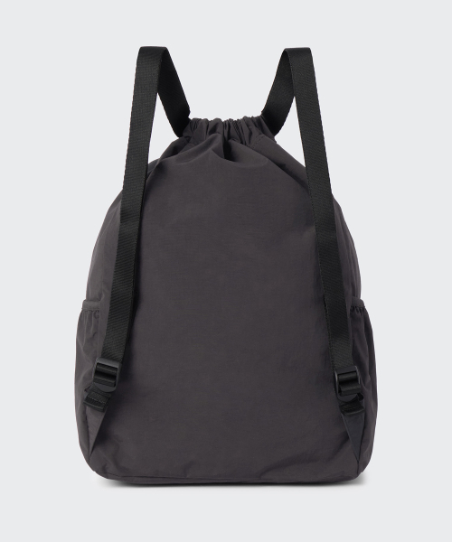 MUSINSA STANDARD（ムシンサスタンダード）の「リップストップワンバックルドローストリングバックパック[ダークグレー]（バックパック/リュック・メンズ・その他・FREE）」の11枚目の写真