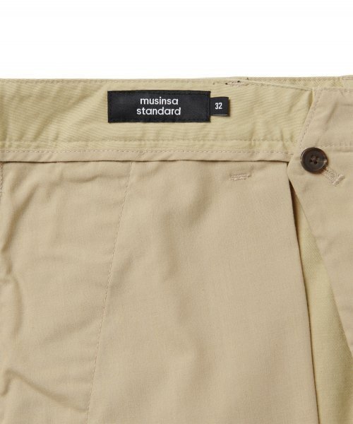 MUSINSA STANDARD（ムシンサスタンダード）の「チノショーツ [ベージュ]（その他パンツ・メンズ・その他・31/33/26/27/28/29/38/36/34/32/30）」の8枚目の写真