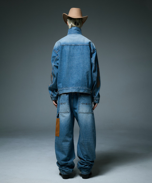 LIBERE（リベーレ）の「LIBERE リベーレ / 1950’s DENIM JACKET ヴィンテージデニムジャケット / 255103-255104（デニムジャケット・メンズ・ブラック/ブルー・SMALL/MEDIUM/LARGE）」の6枚目の写真