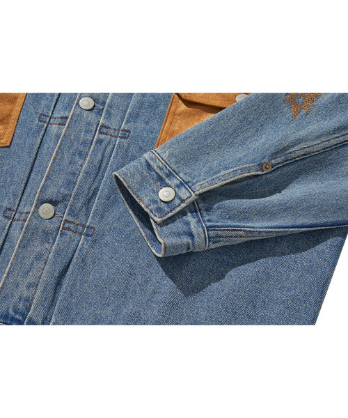 LIBERE（リベーレ）の「LIBERE リベーレ / 1950’s DENIM JACKET ヴィンテージデニムジャケット / 255103-255104（デニムジャケット・メンズ・ブラック/ブルー・SMALL/MEDIUM/LARGE）」の12枚目の写真