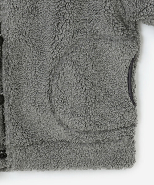 GYMPHLEX（ジムフレックス）の「Gymphlex | ボア フードジャケット MEN（その他アウター・メンズ・ベージュ系その他/グレー系その他・M/L）」の7枚目の写真