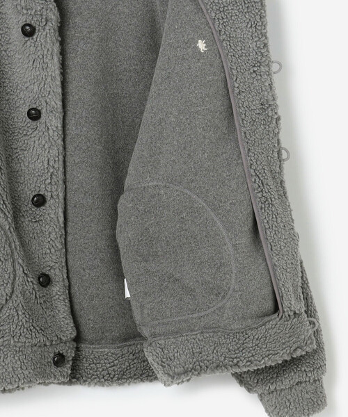 GYMPHLEX（ジムフレックス）の「Gymphlex | ボア フードジャケット MEN（その他アウター・メンズ・ベージュ系その他/グレー系その他・M/L）」の9枚目の写真