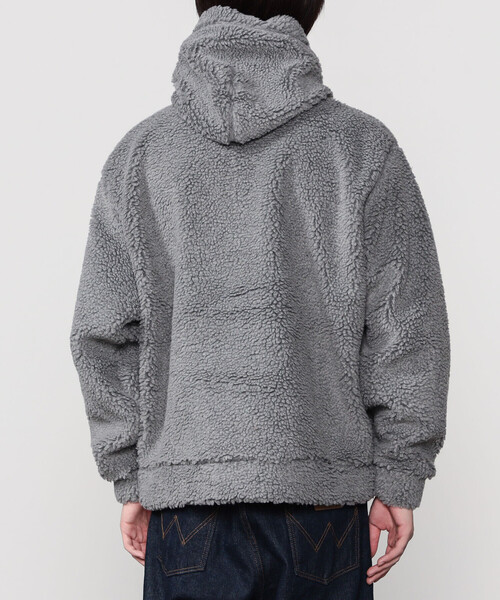 GYMPHLEX（ジムフレックス）の「Gymphlex | ボア フードジャケット MEN（その他アウター・メンズ・ベージュ系その他/グレー系その他・M/L）」の14枚目の写真