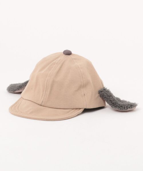 RAGMART（ラグマート）の「ワンちゃん帽子（キャップ・キッズ・ブラック/グリーン/キャメル・S/M/L/SS）」の3枚目の写真