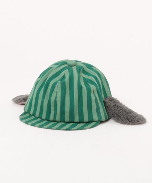 RAGMART（ラグマート）の「ワンちゃん帽子（キャップ・キッズ・ブラック/グリーン/キャメル・S/M/L/SS）」の2枚目の写真
