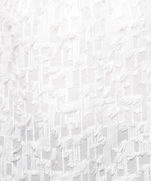 LEPSIM（レプシィム）の「【入卒式／セレモニー】ジャガードハイネックブラウス　601009（シャツ/ブラウス・レディース・オフホワイト/ブラック・FREE）」の10枚目の写真