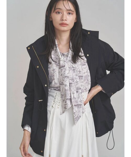 TONAL（トーナル）の「Parisモチーフボウタイブラウス（シャツ/ブラウス・レディース・ベージュ/ネイビー・MEDIUM）」の13枚目の写真