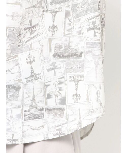 TONAL（トーナル）の「Parisモチーフボウタイブラウス（シャツ/ブラウス・レディース・ベージュ/ネイビー・MEDIUM）」の20枚目の写真