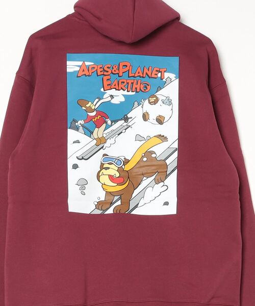 AAPER 'Playing in the snow' PULLOVER HOODIE（パーカー）｜AAPE AAPE