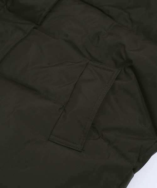 shopnikoniko(ショップニコニコ)の「袖ライン ワンポイントロゴ 中綿ブルゾン(ブルゾン・レディース・ブラック・フリー)」の11枚目の写真