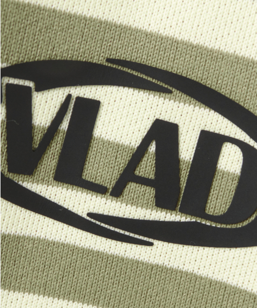 DIMITRI BLACK(ディミトリブラック)の「VLADストライプロゴフードジップアップ_カーキ&オートミール(パーカー・レディース・その他・MEDIUM/LARGE/X-LARGE)」の5枚目の写真