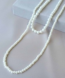 MB mint breeze（エムビーミントブリーズ）の「パール2連ネックレス（ネックレス）」