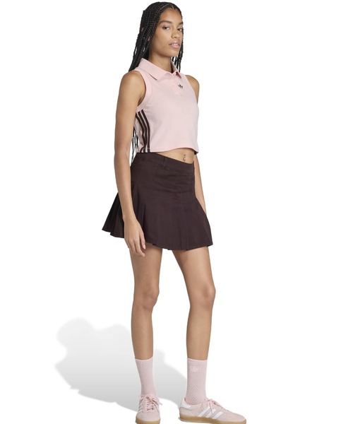 adidas(アディダス)の「adidas TWILL PLEATED SKIRT / アディダス ツイル プリーツ スカート(スカート・レディース・ブラウン・L/S)」の10枚目の写真