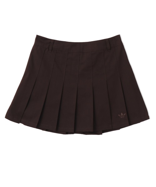 adidas(アディダス)の「adidas TWILL PLEATED SKIRT / アディダス ツイル プリーツ スカート(スカート・レディース・ブラウン・L/S)」の2枚目の写真