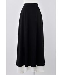 ENFOLD（エンフォルド）の「サテン レイヤードサーキュラースカート（スカート）」