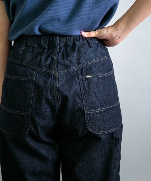 OMNIGOD（オムニゴッド）の「[OMNIGOD womens / オムニゴッド] 8ozデニム ルーズイージーペインターパンツ（デニムパンツ・レディース・ワンウォッシュ・1/0）」の18枚目の写真