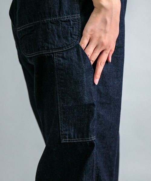 OMNIGOD（オムニゴッド）の「[OMNIGOD womens / オムニゴッド] 8ozデニム ルーズイージーペインターパンツ（デニムパンツ・レディース・ワンウォッシュ・1/0）」の16枚目の写真