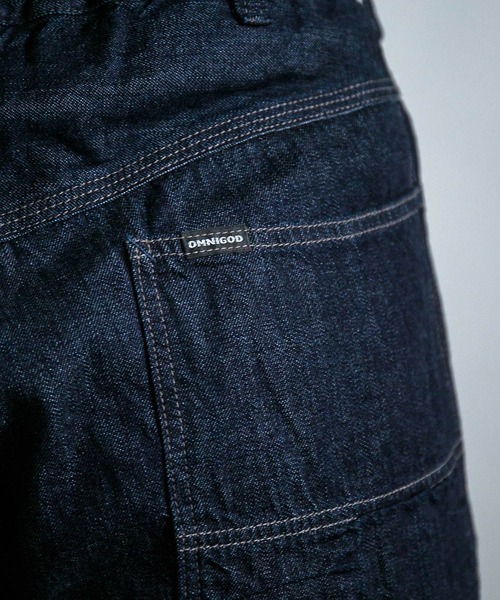 OMNIGOD（オムニゴッド）の「[OMNIGOD womens / オムニゴッド] 8ozデニム ルーズイージーペインターパンツ（デニムパンツ・レディース・ワンウォッシュ・1/0）」の17枚目の写真