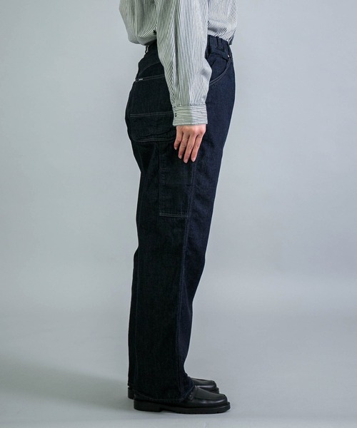 OMNIGOD（オムニゴッド）の「[OMNIGOD womens / オムニゴッド] 8ozデニム ルーズイージーペインターパンツ（デニムパンツ・レディース・ワンウォッシュ・1/0）」の11枚目の写真