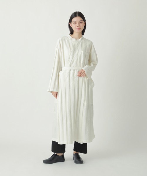 Plantation(プランテーション)の「ECO WAVE D / ワンピース / (O)(ワンピース・レディース・ブラック/ダークグレー/オフホワイト・M size)」の2枚目の写真
