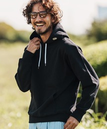 1minute 1second（ワンミニットワンセカンド）の「mpa4004-12oz heavy weight hoodie with heart patch パーカー(1M26H210)（パーカー）」