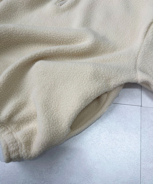 lulufa(ルルファ)の「ルーズハーフジップ スタンドネックプルオーバー(スウェット・レディース・アイボリー/チャコール・MEDIUM/LARGE)」の19枚目の写真