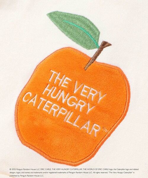 SLAP SLIP BABY（スラップスリップベビー）の「【絵本コラボ-はらぺこあおむし-】袖配色おしりパッチカバーオール(70~80cm)（ロンパース・キッズ・オレンジ/グリーン・70cm/80ｃｍ）」の13枚目の写真