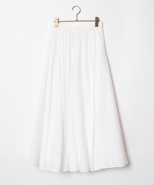mizuiroind（ミズイロインド）の「[mizuiro ind/ミズイロインド] ボリュームフレアロングスカート（スカート・レディース・ブラック/オフホワイト・F）」の20枚目の写真
