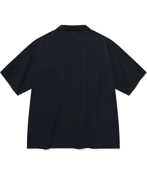 COVERNAT（カバーナット）の「リネンプルオーバーハーフシャツネイビー（シャツ/ブラウス・レディース・その他・SMALL/LARGE/MEDIUM/X-SMALL）」の2枚目の写真