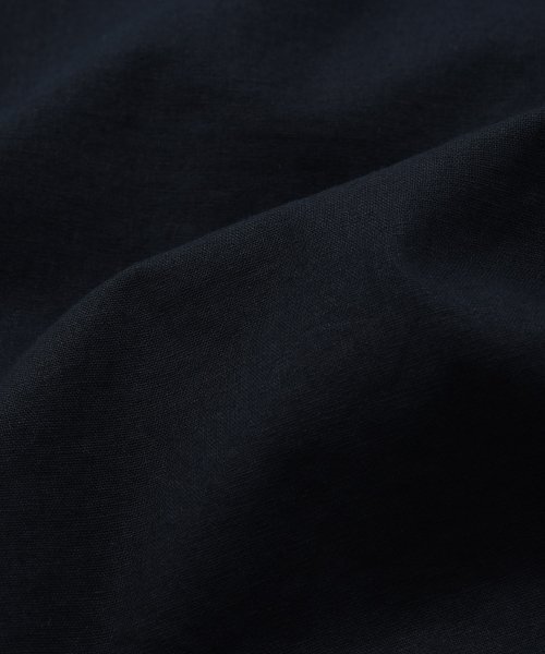 COVERNAT（カバーナット）の「リネンプルオーバーハーフシャツネイビー（シャツ/ブラウス・レディース・その他・SMALL/LARGE/MEDIUM/X-SMALL）」の7枚目の写真