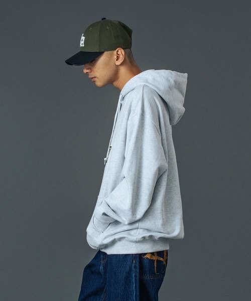 XLARGE（エクストララージ）の「SLANTED OG PULLOVER HOODED SWEATSHIRT（パーカー・メンズ・ベージュ/ブラック/オリーブ/アッシュ・S/M/L/XL）」の7枚目の写真