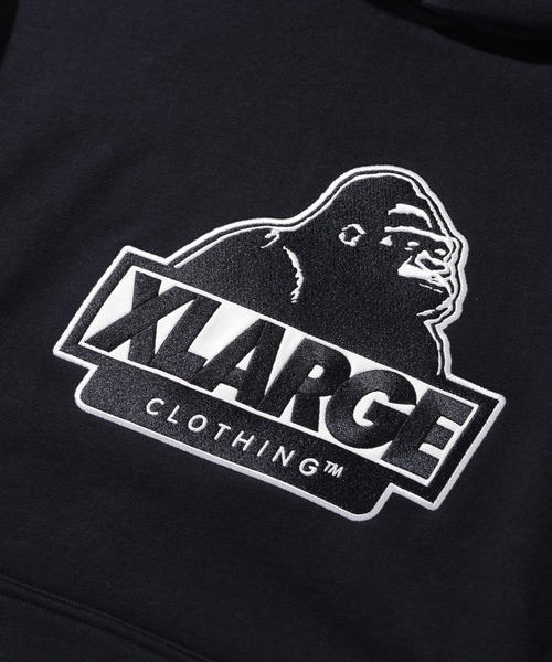 XLARGE（エクストララージ）の「SLANTED OG PULLOVER HOODED SWEATSHIRT（パーカー・メンズ・ベージュ/ブラック/オリーブ/アッシュ・S/M/L/XL）」の14枚目の写真