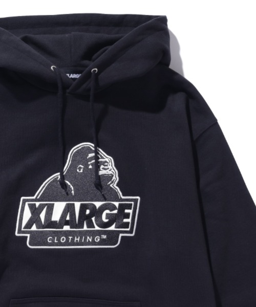 SLANTED OG PULLOVER HOODED SWEATSHIRT（パーカー）｜XLARGE