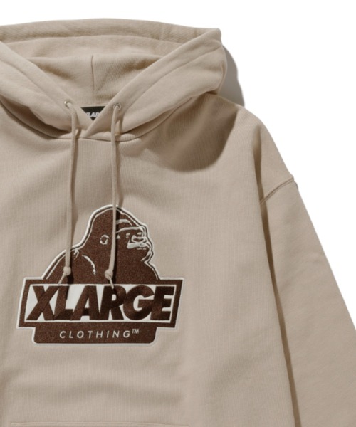 XLARGE(エクストララージ)の「SLANTED OG PULLOVER HOODED SWEATSHIRT(パーカー・メンズ・ベージュ/ブラック/オリーブ/アッシュ・S/M/L/XL)」の18枚目の写真