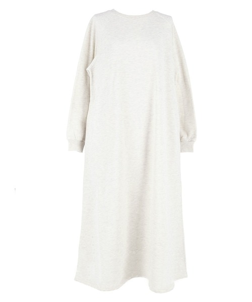 coca(coca)(コカ)の「【DAILY WARM】裏起毛スウェットワンピース(ワンピース・レディース・オートミール/ネイビー・S/M/L)」の22枚目の写真