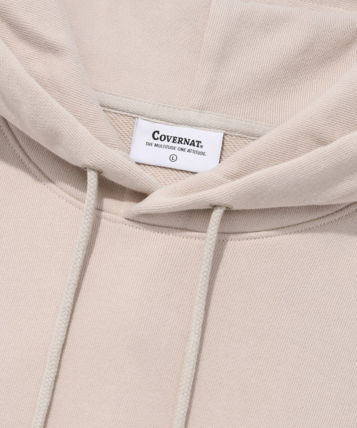 COVERNAT(カバーナット)の「シグニチャーシンボルフードパーカーグレージュ(パーカー・レディース・その他・SMALL/X-LARGE/MEDIUM/LARGE)」の5枚目の写真
