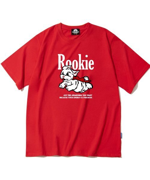 TRIPSHION(トリップション)の「ルーキー マルチーズ グラフィックTシャツ - レッド(Tシャツ/カットソー・メンズ・その他・X-LARGE/MEDIUM/LARGE)」の1枚目の写真