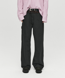 HEUTE（ホイテ）の「HET CURVE WIDE DENIM (GREY)（デニムパンツ）」