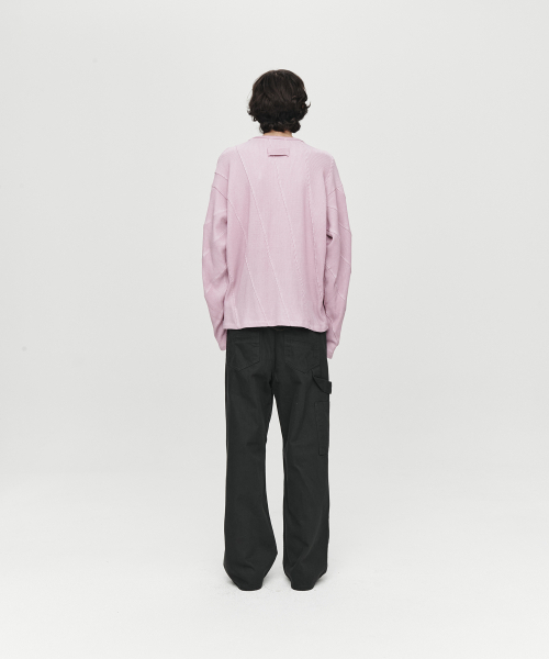 HEUTE(ホイテ)の「HET CURVE WIDE DENIM (GREY)(デニムパンツ・メンズ・グレー・MEDIUM/LARGE)」の6枚目の写真
