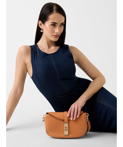 Guess（ゲス）の「SL Dahlia Denim Dress ワンピース（ワンピース・レディース・インディゴブルー・X-SMALL/SMALL/MEDIUM）」の5枚目の写真