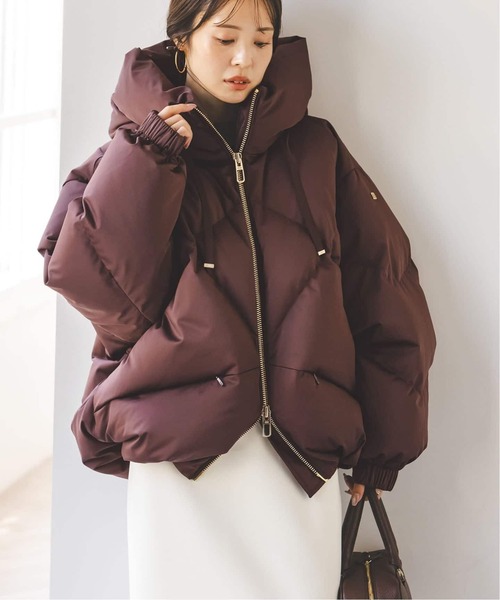 DUNO（デュノ）の「《追加3・NOBLE別注》DUNO/デュノ PEGGIE(ペギー)（ダウンジャケット/コート・レディース・ブラウン・MEDIUM/SMALL）」の4枚目の写真