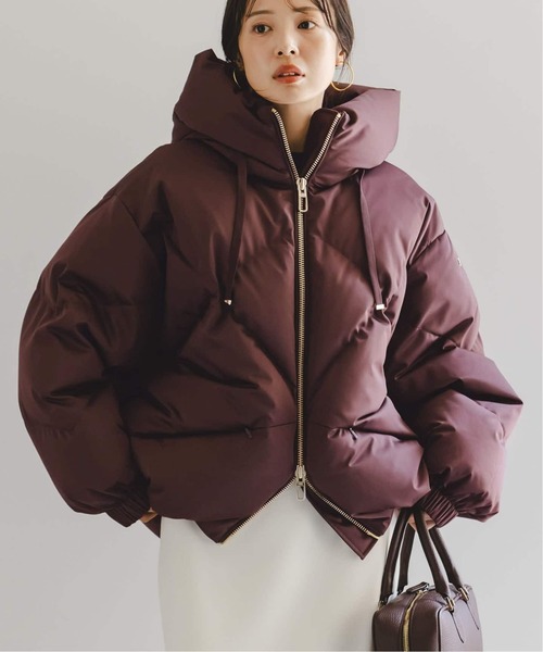 DUNO（デュノ）の「《追加3・NOBLE別注》DUNO/デュノ PEGGIE(ペギー)（ダウンジャケット/コート・レディース・ブラウン・MEDIUM/SMALL）」の9枚目の写真