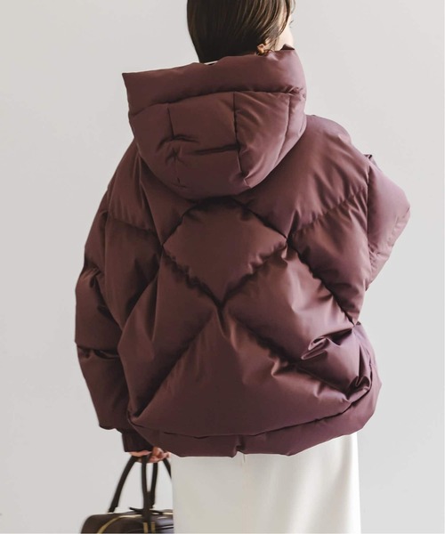 DUNO（デュノ）の「《追加3・NOBLE別注》DUNO/デュノ PEGGIE(ペギー)（ダウンジャケット/コート・レディース・ブラウン・MEDIUM/SMALL）」の11枚目の写真