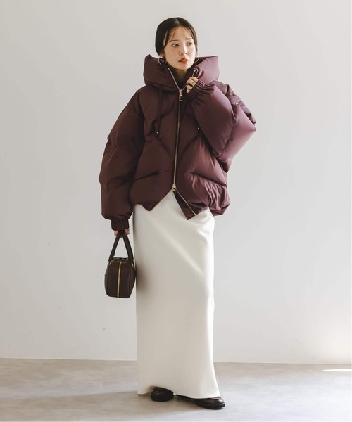 DUNO（デュノ）の「《追加3・NOBLE別注》DUNO/デュノ PEGGIE(ペギー)（ダウンジャケット/コート・レディース・ブラウン・MEDIUM/SMALL）」の12枚目の写真